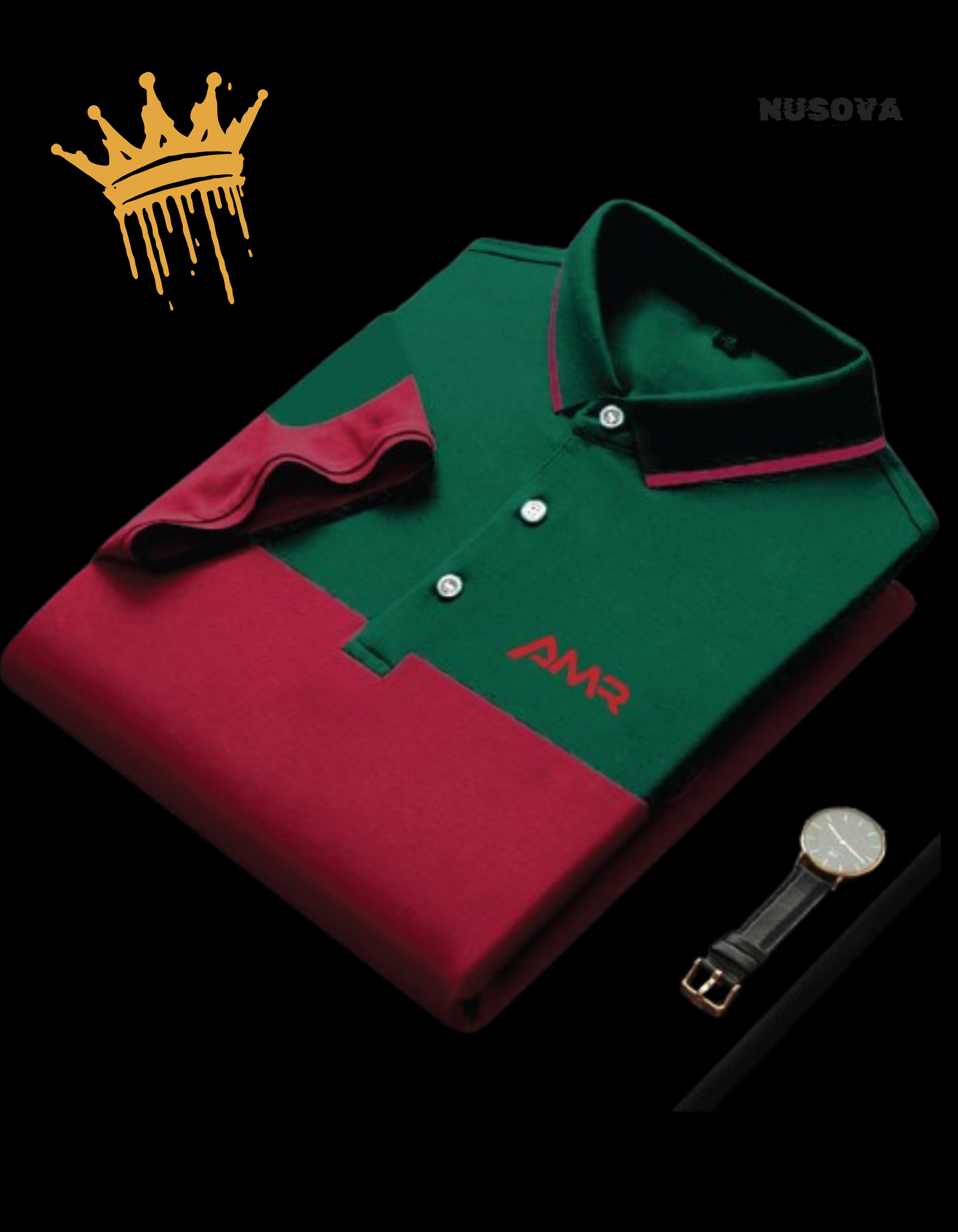 Multi Color Premium Quality AMR Brand Polo T-Shirt Cotton fabric Contest Color Men Polo Shirt T-137