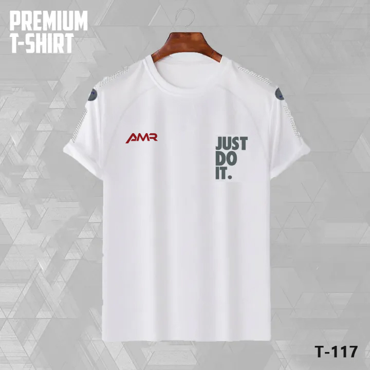 JUST DO IT AMR Brand Premium Quality T-Shirt T-117