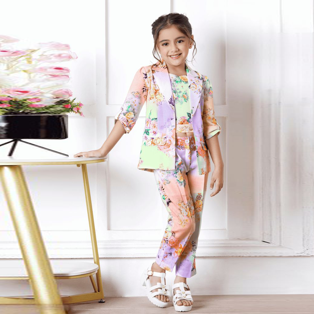 Beautiful Little Petal Luxe Blazer Set 1981